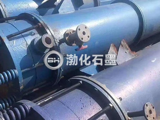 五月底为客户发货石墨换热器